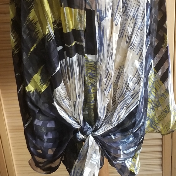 Rare Vintage Icinoo Silk Dress NWT - Picture 4 of 6